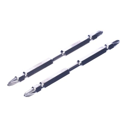SK11 rozsdamentes acél kétvégű torziós csavarhúzó bitkészlet - 2 db - PH2 - 110 mm