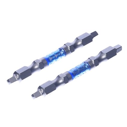 SK11 kétvégű torziós csavarhúzó bitkészlet - 2 db - SQ2 - 65 mm