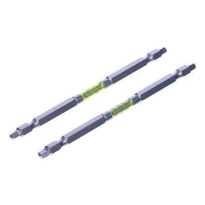 SK11 kétvégű torziós csavarhúzó bitkészlet - 2 db - SQ3 - 130 mm