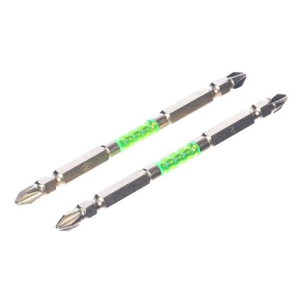 SK11 Kettős Végű Torziós Csavarhúzó Bit - 2 db - PH2 - 110 mm - 1