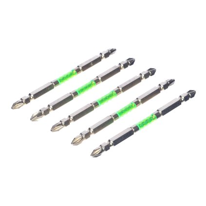 SK11 kétvégű torziós csavarhúzó bitkészlet - 5 db - PH2 - 110 mm