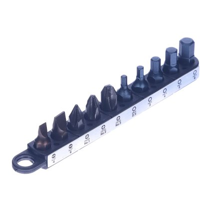 SK11 10 darabos csavarhúzó bitkészlet - 19 mm