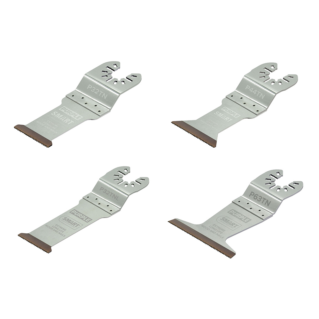 SMART ULTIMATE titán merülőfűrészlap-készlet fához és színesfémekhez (4 db)