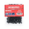 WORKPRO gipszkartoncsavarok - 3,5 x 25 mm - 250 db - WP361031