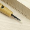 MIKISYO Power Grip japán mini faragóvéső lapos pengével (3 mm)