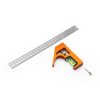 Swanson Savage 45° és 90°-os kombinált derékszög 15 cm-es vonalzóval