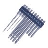 SK11 10 darabos csavarhúzó bit és fúrószár készlet - SCB-104