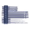 SK11 10 darabos csavarhúzó bit és fúrószár készlet - SCB-104