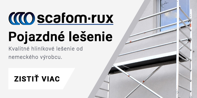 Pojazdné lešenie Scafom-RUX