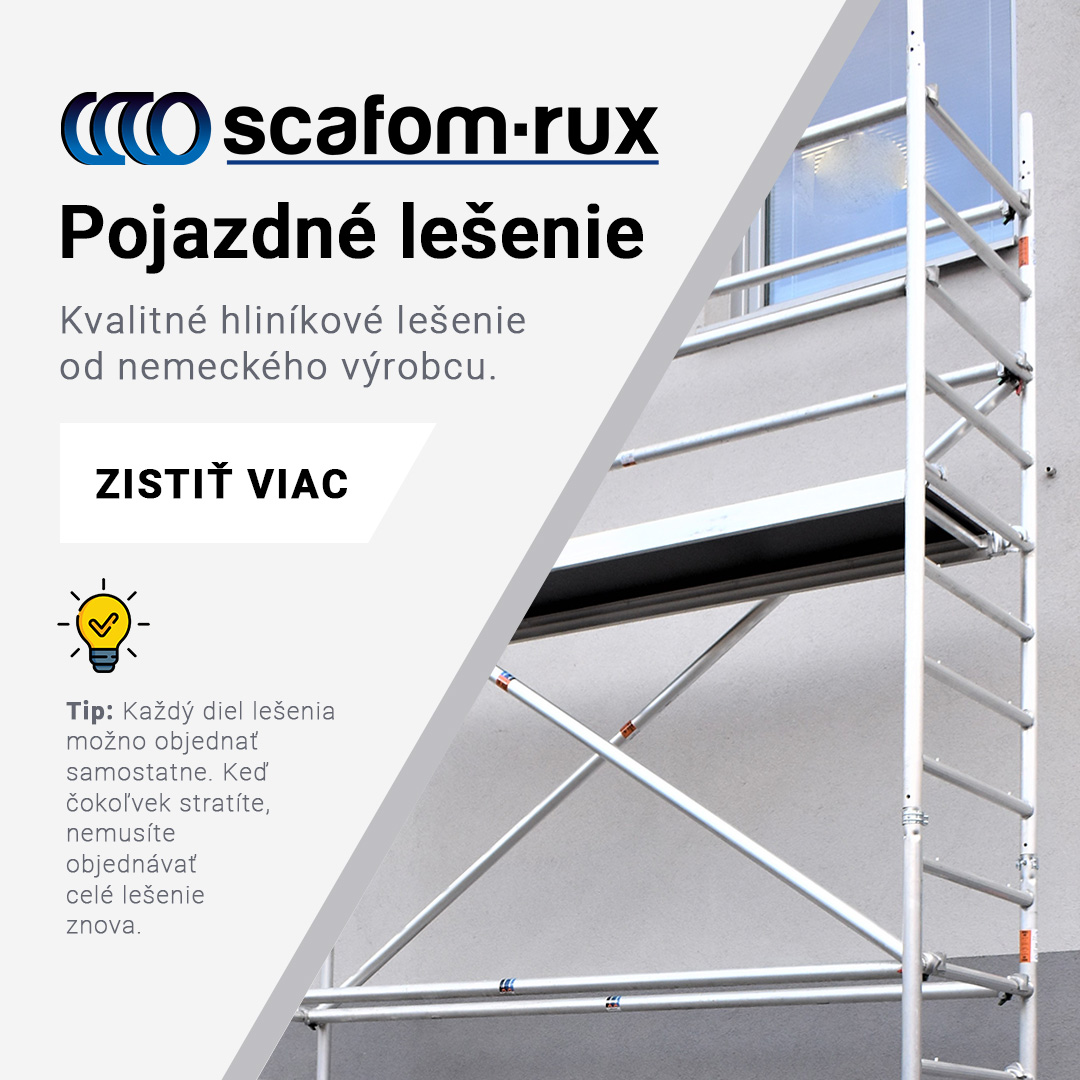 Pojazdné lešenie Scafom-RUX