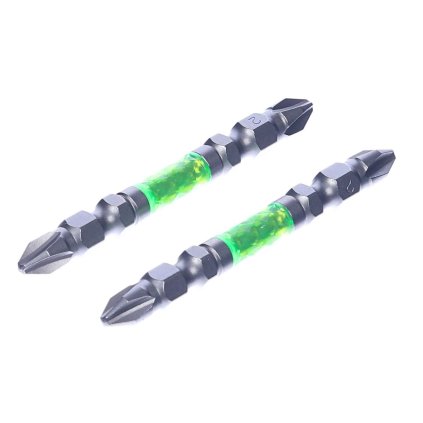 Sada japonských obojstranných skrutkovacích bitov PH2 SK11 - 5 ks - široké - 65 mm