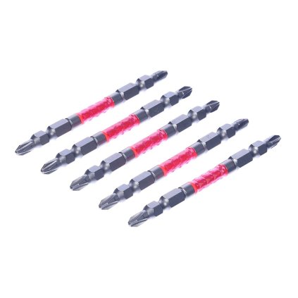Sada japonských obojstranných skrutkovacích bitov PH2 SK11 - 5 ks - slim - 85 mm
