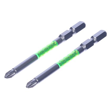 Sada japonských skrutkovacích bitov s magnetickým hrotom PH2 SK11 - 2 ks - 85 mm