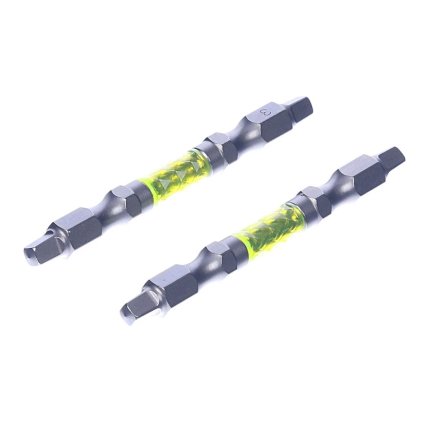 Japonská sada obojstranných skrutkovacích bitov SQ3 SK11 - 2 ks - 65 mm