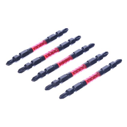 Sada japonských obojstranných skrutkovacích bitov PH2 SK11 - 5 ks - HRC62 - 85 mm