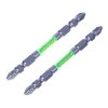 Sada japonských obojstranných skrutkovacích bitov s magnetickým hrotom PH2 SK11 - 2 ks - široké - 85 mm