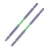 Sada japonských obojstranných skrutkovacích bitov s magnetickým hrotom PH2 SK11 - 2 ks - široké - 130 mm