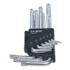 Sada torx kľúčov s hviezdicovým guľovým koncom SK11 - 9ks - SLBT09SL