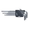 Sada torx kľúčov s hviezdicovým guľovým koncom SK11 - 9ks - SLBT09SL