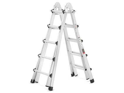 4511 profi teleskopicky zebrik 4x5 pracovni vyska 6 5 m