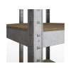 12407 3 rohovy regalovy system 1800x900x400x705 mm 1800x600x400 mm 1800x1200x400 mm kovovy zinkovany 5 policovy nosnost 2500 kg