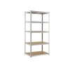 12407 5 rohovy regalovy system 1800x900x400x705 mm 1800x600x400 mm 1800x1200x400 mm kovovy zinkovany 5 policovy nosnost 2500 kg