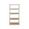 12401 6 rohovy regalovy system 1800x900x400x705 mm 1800x600x400 mm 1800x750x400 mm kovovy zinkovany 5 policovy nosnost 2500 kg