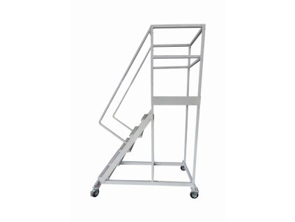 Podest jezdny, drabina jezdna, 4 1, 1,25 Aluminiowa bok