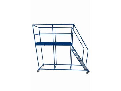 Podest jezdny, platforma jezdna, drabina 5 1 1,5m LONG bok