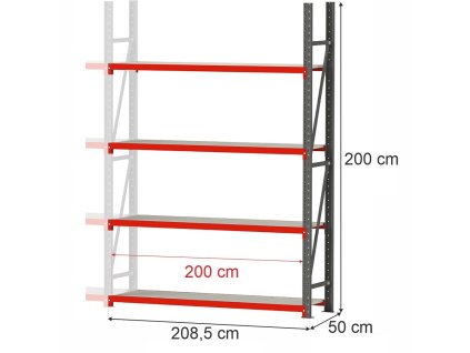 regal magazynowy modul dostawny 200x2085x50 1 1024x1024