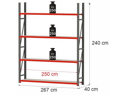 regal 4 polkowy metalowy 240x267x40 1024x1024
