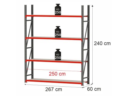 regal metalowy z 4 polkami 240x267x60 1024x1024