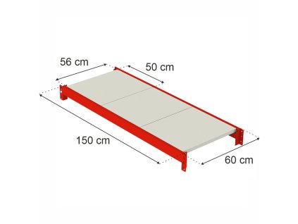 polka do regalu magazynowego 150x60 1 1024x1024