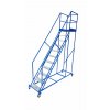 Drabina jezdna, podest jezdny 3m, 11 1 przod