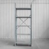 Regal magazynowy 5 polkowy DEXION H 283 cm L 105 cm G 40 cm modul bazowy z siatka 3