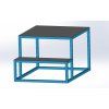 MSP SYSTEM, 1 stopien podest 650x700x500