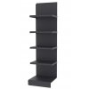 Prodejní regál V: 210cm/Š:61,5cm modul přídavný RAL 7015