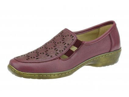 Dámské mokasíny Shoes F035 10-19044-4