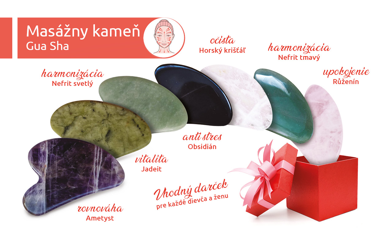 Gua Sha masáž tváre vrasky