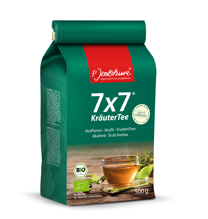 P. Jentschura 7x7 KräuterTee bylinný čaj BIO, sypaný 500 g / 180 litrov