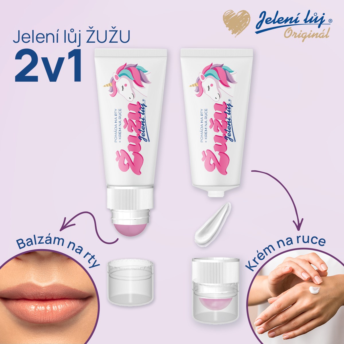 Jelení lůj - Krém na ruce a Pomáda