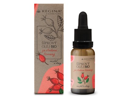 Za studena lisovaný Šípkový olej na pleť a vlasy (20 ml)