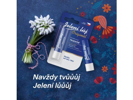 Jelení lůj - Tradiční pomáda na rty