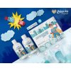 Dárková sada | Superhrdina - Dětská kosmetika s vůní a příchutí Bubble Gum - Sprchový gel | Jelení lůj | Pěna do koupele + dárek Skákací míček