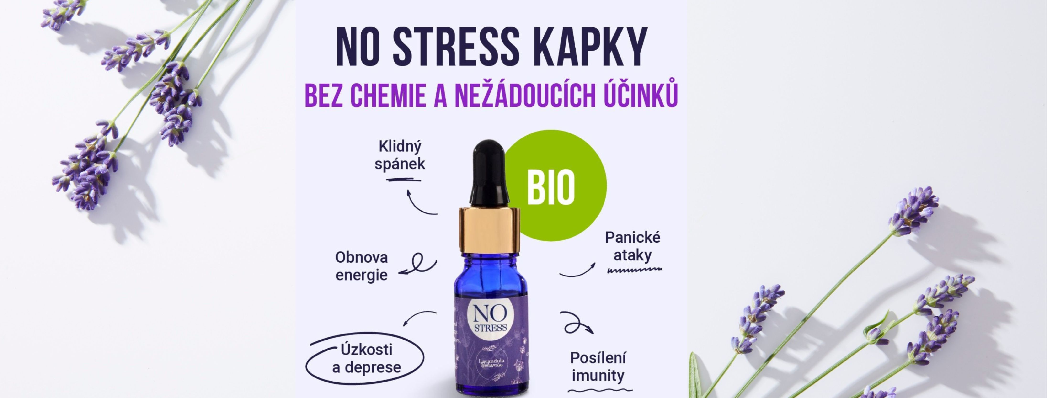 levandulové údolí - no stress kapky