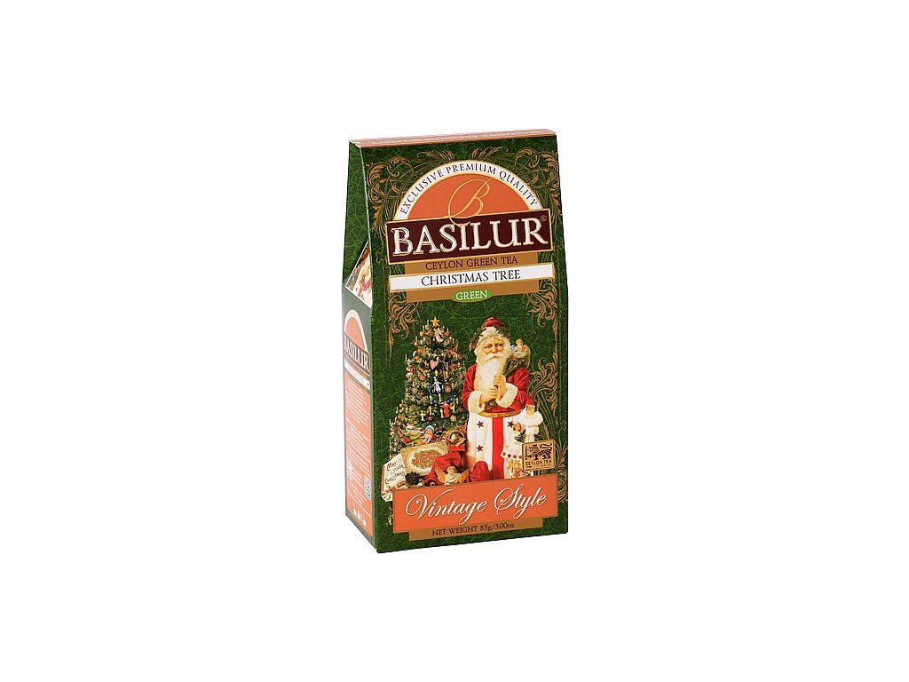 Basilur Vintage Christmas Tree papír 85g