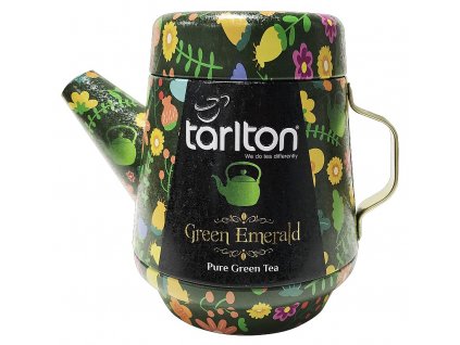 Tarlton Tea Pot Green Emerald Green Tea plech 100g