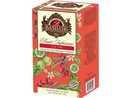 Basilur Fruit Goji & Lime přebal 20x2g