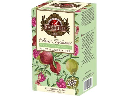 Basilur Fruit Pomegranate with Raspberry přebal 20x2g