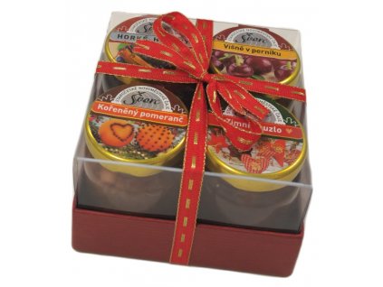 Švorc Pečený čaj Vánoční kazeta 4x60ml